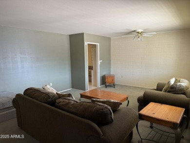 Charming 2 bedroom, 1.75 bath home with 1,514 sq ft in Sun on Sun City South Golf Course in Arizona - for sale on GolfHomes.com, golf home, golf lot