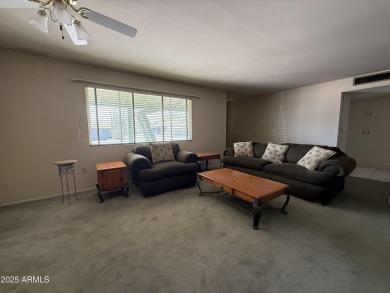 Charming 2 bedroom, 1.75 bath home with 1,514 sq ft in Sun on Sun City South Golf Course in Arizona - for sale on GolfHomes.com, golf home, golf lot