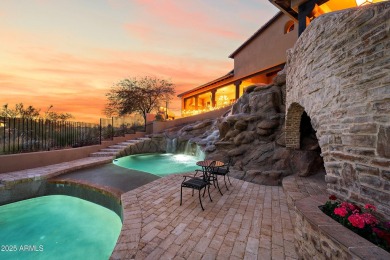 Step back in time in this storybook European-influenced Tuscan on FireRock Country Club in Arizona - for sale on GolfHomes.com, golf home, golf lot