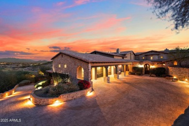 Step back in time in this storybook European-influenced Tuscan on FireRock Country Club in Arizona - for sale on GolfHomes.com, golf home, golf lot