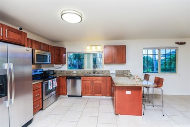 At last! A newer SINGLE LEVEL HOME in a GORGEOUS GATED COMMUNITY on Makaha Valley Country Club in Hawaii - for sale on GolfHomes.com, golf home, golf lot