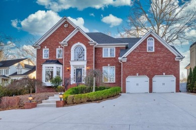 Stunning! This 4 bedroom, 3  1/2  bath home showcases timeless on Brookstone Golf and Country Club in Georgia - for sale on GolfHomes.com, golf home, golf lot