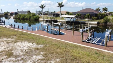 Rare Triple Gulf Access Lot with Seawall, Dock & Lift - Ready to on Burnt Store Golf Club in Florida - for sale on GolfHomes.com, golf home, golf lot