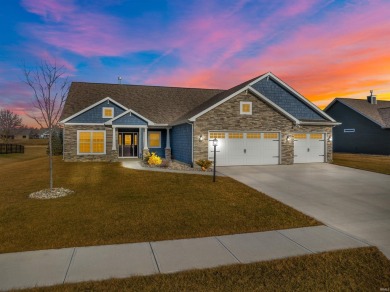 Stunning Split-Bedroom Ranch with Breathtaking Fairway Views on Bridgewater Golf Club in Indiana - for sale on GolfHomes.com, golf home, golf lot