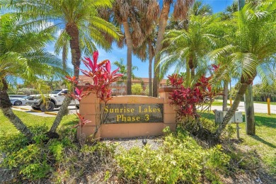 Updated custom kitchen, bathroom and floors, beautiful view of on Sunrise Lakes Phase III in Florida - for sale on GolfHomes.com, golf home, golf lot