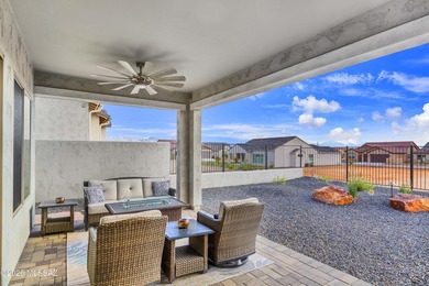 This beautiful Bella model is just 7 months young and shows like on Saddlebrooke Ranch Golf Club in Arizona - for sale on GolfHomes.com, golf home, golf lot