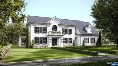 Step into a world of unrivaled sophistication and modern luxury on Ramsey Golf and Country Club in New Jersey - for sale on GolfHomes.com, golf home, golf lot