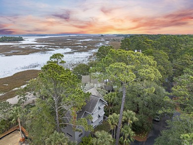 Nestled in Kiawah Island's exclusive Marsh Island neighborhood on Kiawah Island Resort - Cougar Point in South Carolina - for sale on GolfHomes.com, golf home, golf lot