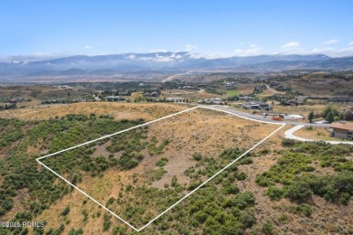 Elevate your mountain living experience with this RARE 3.8-acre on Promontory Golf Club  in Utah - for sale on GolfHomes.com, golf home, golf lot