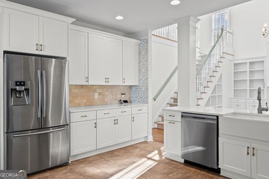 STUNNING CUSTOM CAPE COD HOME IN SOUGHT AFTER SUMMERGROVE!! on Summergrove Golf Club in Georgia - for sale on GolfHomes.com, golf home, golf lot