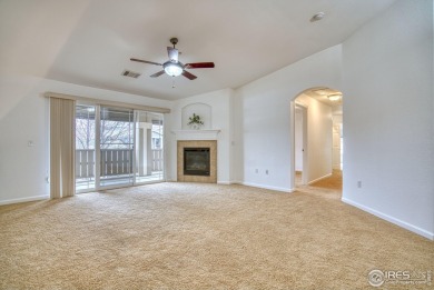 Rarely available, this delightful  end unit  condo in  the on The Broadlands Golf Course in Colorado - for sale on GolfHomes.com, golf home, golf lot