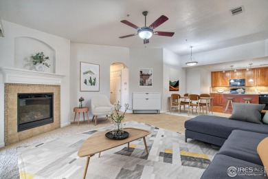 Rarely available, this delightful  end unit  condo in  the on The Broadlands Golf Course in Colorado - for sale on GolfHomes.com, golf home, golf lot