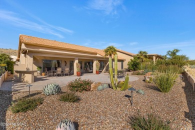 Sweeping unobstructed views of the Catalina Mts across the on Saddlebrooke Golf Course in Arizona - for sale on GolfHomes.com, golf home, golf lot