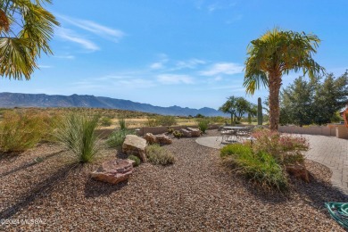 Sweeping unobstructed views of the Catalina Mts across the on Saddlebrooke Golf Course in Arizona - for sale on GolfHomes.com, golf home, golf lot