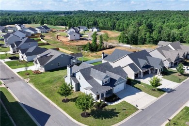 The quality shows in this craftsman style home built by a on Chimney Oaks Golf Club in Georgia - for sale on GolfHomes.com, golf home, golf lot