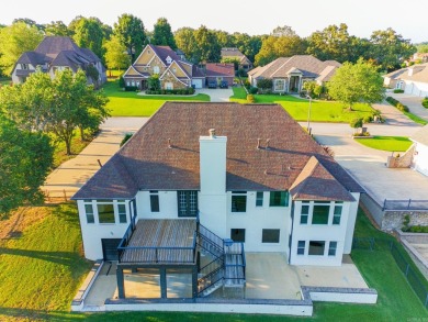 This beautifully updated 4 bed, 3 bath home in Ridgepointe with on RidgePointe Country Club in Arkansas - for sale on GolfHomes.com, golf home, golf lot
