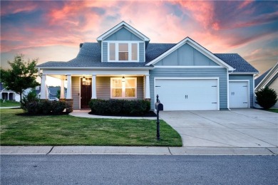 The quality shows in this craftsman style home built by a on Chimney Oaks Golf Club in Georgia - for sale on GolfHomes.com, golf home, golf lot