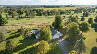 Exceptional contemporary ranch with golf course views, three car on Galena Golf Club in Illinois - for sale on GolfHomes.com, golf home, golf lot