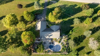 Exceptional contemporary ranch with golf course views, three car on Galena Golf Club in Illinois - for sale on GolfHomes.com, golf home, golf lot