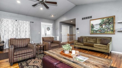Exceptional contemporary ranch with golf course views, three car on Galena Golf Club in Illinois - for sale on GolfHomes.com, golf home, golf lot