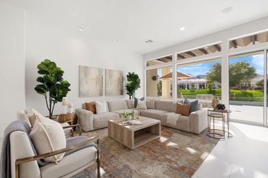 Set on an expansive, private lot within the gates of prestigious on Desert Horizons Country Club in California - for sale on GolfHomes.com, golf home, golf lot