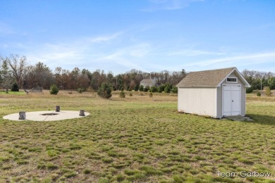 Rare find! Newer built home on 2 acres in popular Caledonia on Saskatoon Golf Club in Michigan - for sale on GolfHomes.com, golf home, golf lot