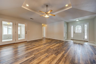 Located in the heart of Santa Claus, this well-maintained on Christmas Lake Golf Course in Indiana - for sale on GolfHomes.com, golf home, golf lot