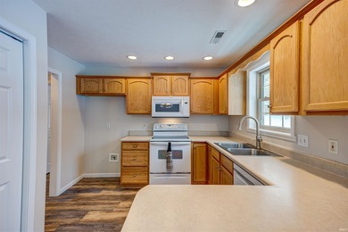 Located in the heart of Santa Claus, this well-maintained on Christmas Lake Golf Course in Indiana - for sale on GolfHomes.com, golf home, golf lot