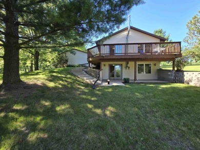 Located in Lake Carroll! Enjoy the privacy from the upper deck on Lake Carroll Golf Course in Illinois - for sale on GolfHomes.com, golf home, golf lot