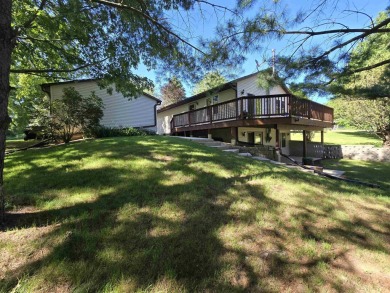 Located in Lake Carroll! Enjoy the privacy from the upper deck on Lake Carroll Golf Course in Illinois - for sale on GolfHomes.com, golf home, golf lot