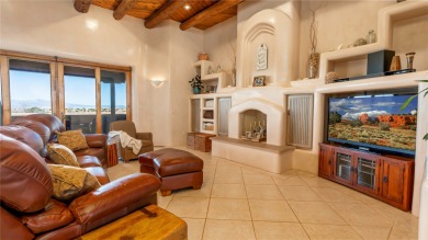 Located on a private cul-de-sac on the 8th hole of the Sunrise on The Club At Las Campanas  in New Mexico - for sale on GolfHomes.com, golf home, golf lot