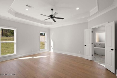 Gorgeous New Construction in Pinehurst of Lake Caroline! Come on Lake Caroline Golf Club in Mississippi - for sale on GolfHomes.com, golf home, golf lot