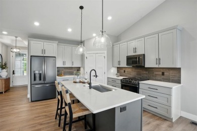 Beautiful Hodge Construction built, zero entry, ranch style home on Saddleback Ridge Golf Course in Iowa - for sale on GolfHomes.com, golf home, golf lot
