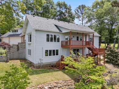 This exquisite custom home features breathtaking views of miles on Holiday Island Golf Course in Arkansas - for sale on GolfHomes.com, golf home, golf lot