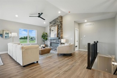 Beautiful Hodge Construction built, zero entry, ranch style home on Saddleback Ridge Golf Course in Iowa - for sale on GolfHomes.com, golf home, golf lot