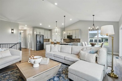 Beautiful Hodge Construction built, zero entry, ranch style home on Saddleback Ridge Golf Course in Iowa - for sale on GolfHomes.com, golf home, golf lot