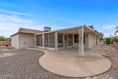 Welcome to Sun City! Beautiful remodel with modern features on Sun City Lakes West and East in Arizona - for sale on GolfHomes.com, golf home, golf lot