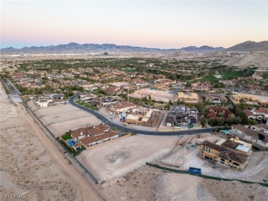 Build your Dream Home on one of the last oversized homesite on Southern Highlands Golf Club in Nevada - for sale on GolfHomes.com, golf home, golf lot