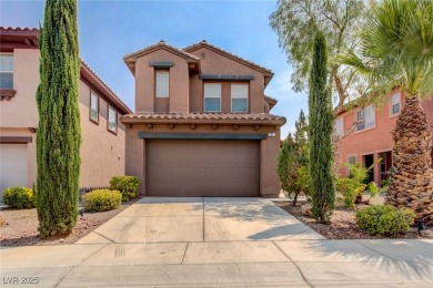 Charming 2 stories,3 bedrooms, 2 car garages in guard gate golf on Rhodes Ranch Golf Club in Nevada - for sale on GolfHomes.com, golf home, golf lot