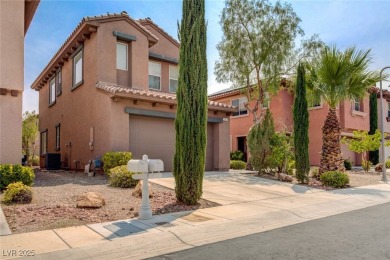 Charming 2 stories,3 bedrooms, 2 car garages in guard gate golf on Rhodes Ranch Golf Club in Nevada - for sale on GolfHomes.com, golf home, golf lot