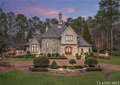 Experience timeless European elegance, surrounded by three acres on Reynolds Lake Oconee - The Oconee in Georgia - for sale on GolfHomes.com, golf home, golf lot