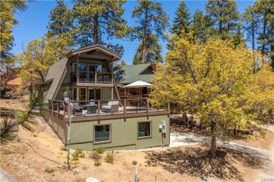 Nestled on a serene street in Moonridge, this charming Big Bear on Big Bear Mountain Ski and Golf Resort in California - for sale on GolfHomes.com, golf home, golf lot