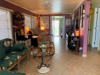 This 1200 square feet, 1.0 bed 1.5 bath Manufactured Home in the on Orangebrook Golf and Country Club in Florida - for sale on GolfHomes.com, golf home, golf lot