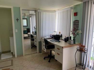 This 1200 square feet, 1.0 bed 1.5 bath Manufactured Home in the on Orangebrook Golf and Country Club in Florida - for sale on GolfHomes.com, golf home, golf lot