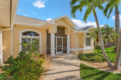 This home flows with charm, sunlight and lake views with privacy on Royal Tee Country Club in Florida - for sale on GolfHomes.com, golf home, golf lot