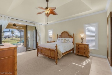 This home flows with charm, sunlight and lake views with privacy on Royal Tee Country Club in Florida - for sale on GolfHomes.com, golf home, golf lot