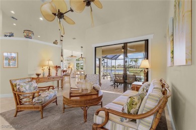 This home flows with charm, sunlight and lake views with privacy on Royal Tee Country Club in Florida - for sale on GolfHomes.com, golf home, golf lot