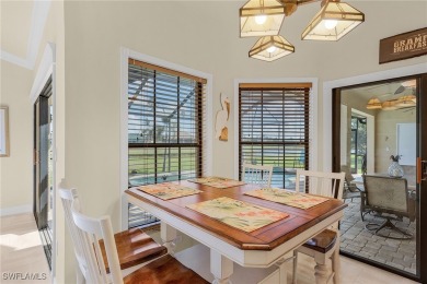 This home flows with charm, sunlight and lake views with privacy on Royal Tee Country Club in Florida - for sale on GolfHomes.com, golf home, golf lot