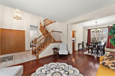 Sun-filled and magnificent, this impressive two-story on Eagle Valley Golf Course in Minnesota - for sale on GolfHomes.com, golf home, golf lot