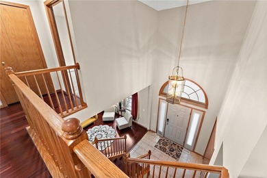 Sun-filled and magnificent, this impressive two-story on Eagle Valley Golf Course in Minnesota - for sale on GolfHomes.com, golf home, golf lot